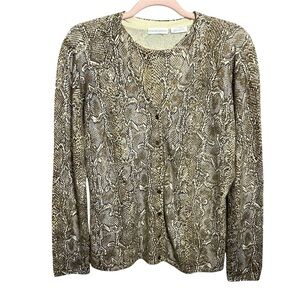 Bergdorf Goodman 100% Cashmere Set Cardigan & Sleeveless Top